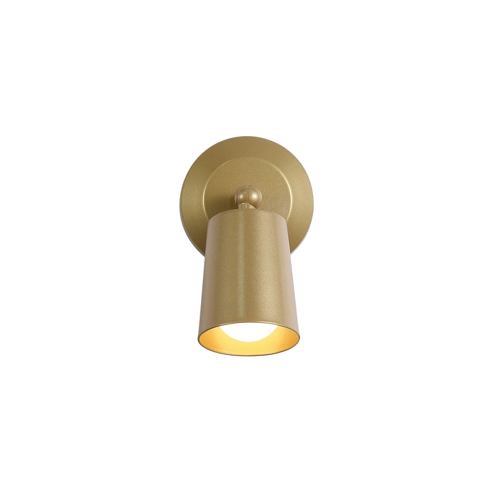 USB Oplaadbare wandlamp Cone goud