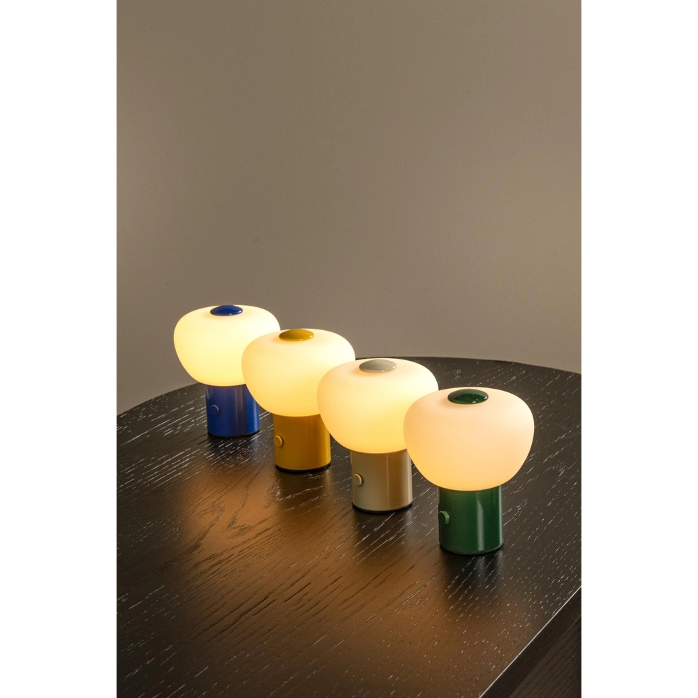 Tafellamp oplaadbaar Gustav groen Lucide 5411212442017