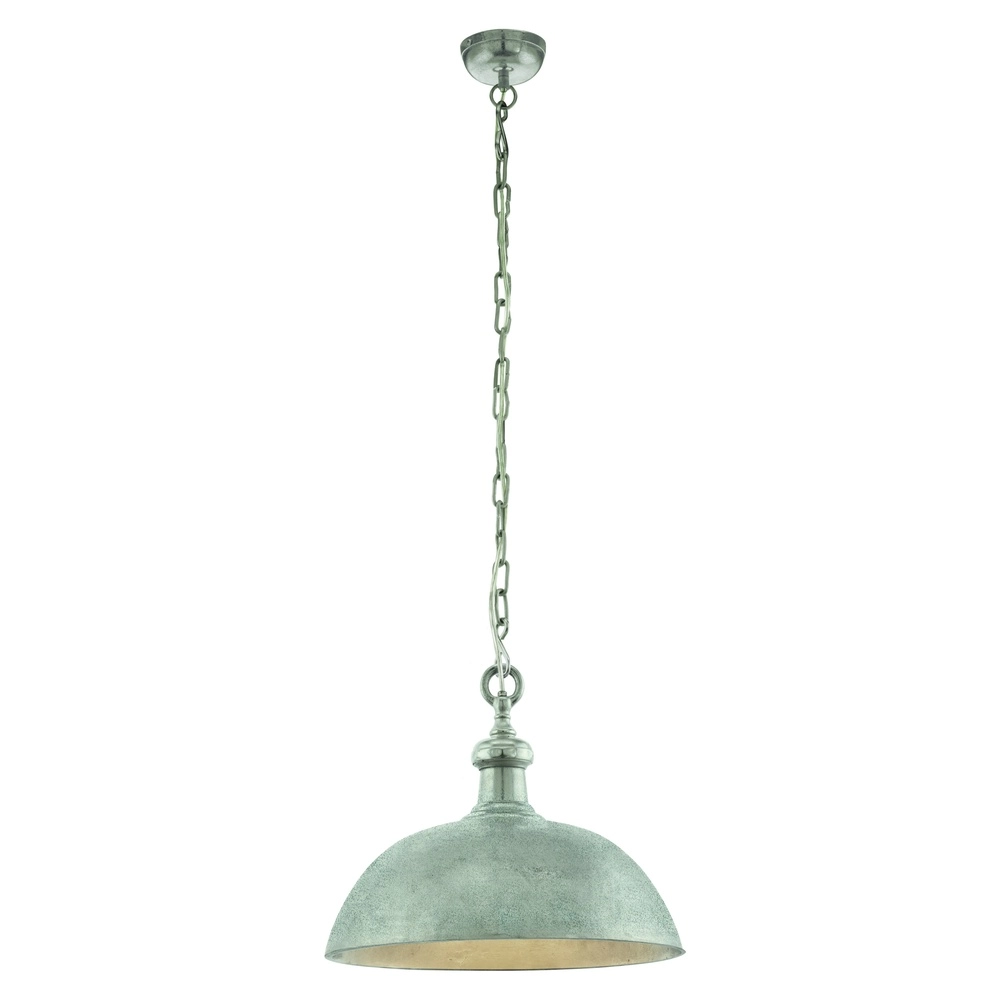 Klassieke hanglamp Easington nikkel