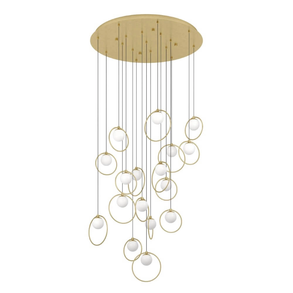 Gouden hanglamp Portocolom Ø 78cm