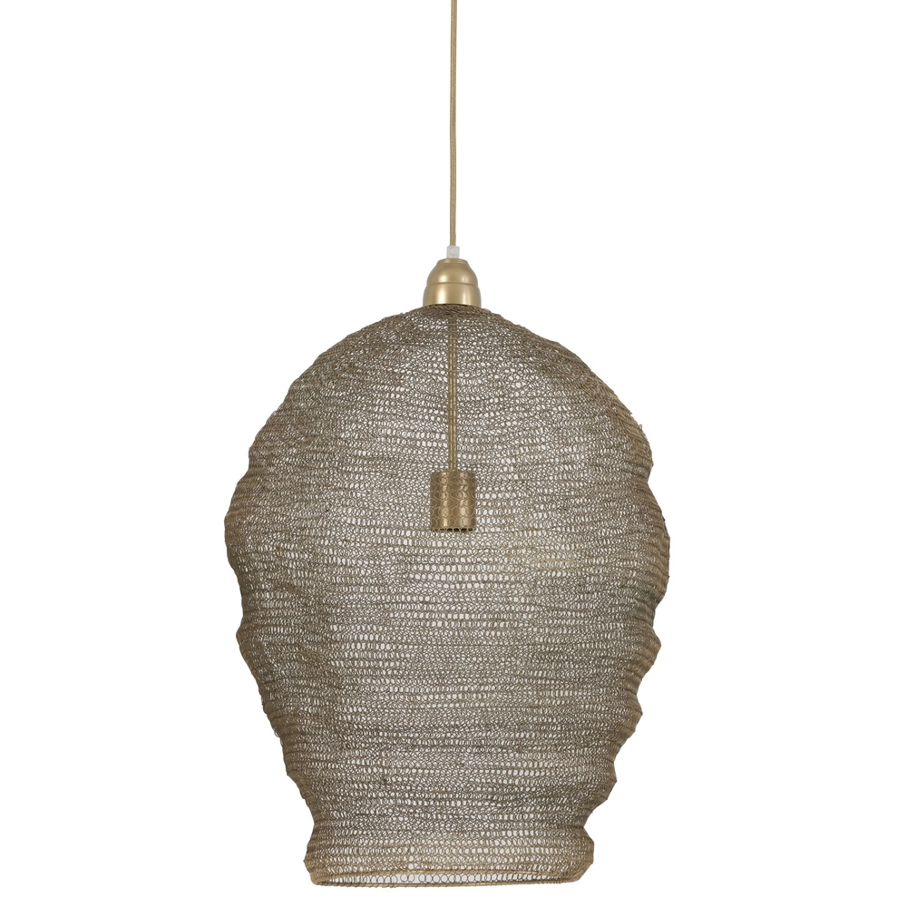 Gaas hanglamp Nikki Ø 45cm - antiek brons
