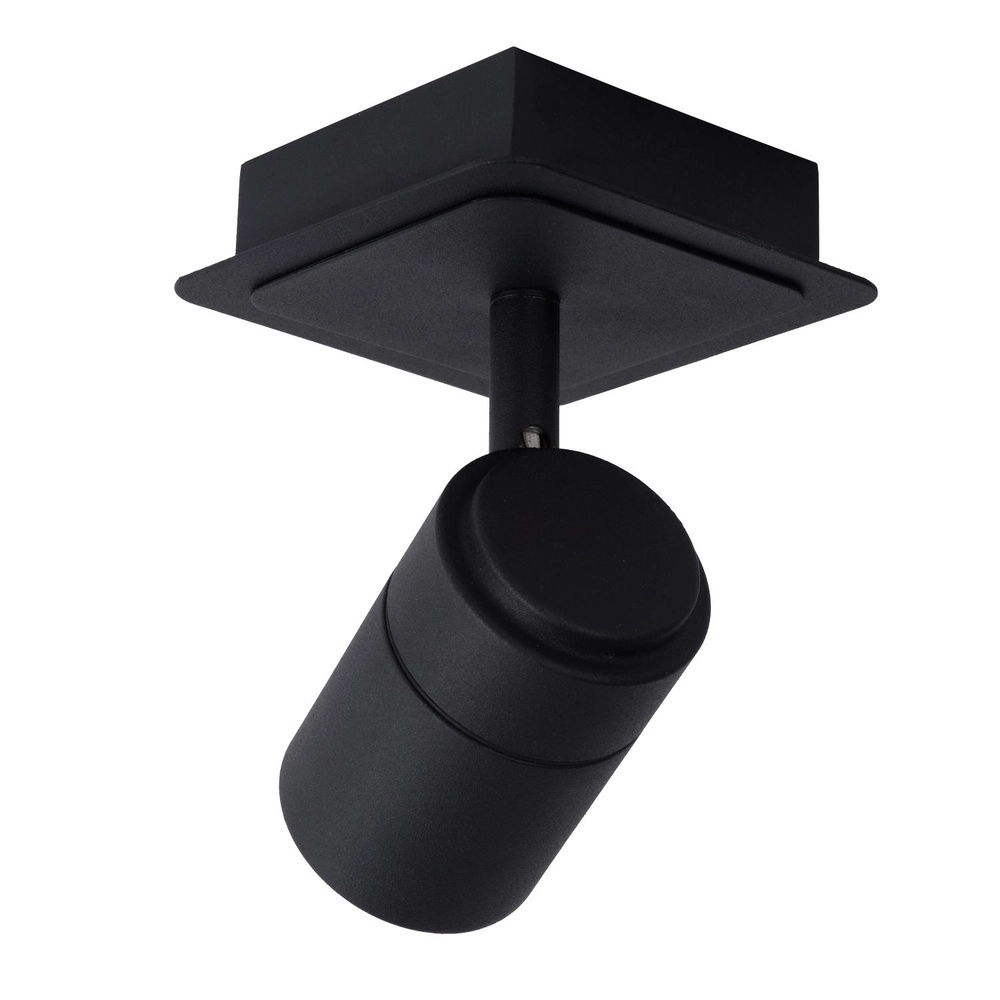 Plafondspot Lennert zwart IP44 Lucide 5411212262677