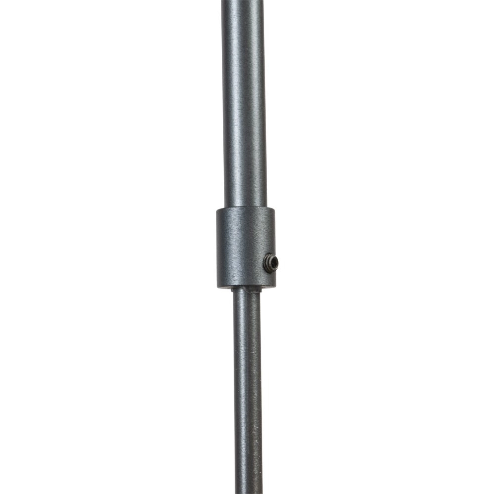Zwarte hanglamp Real 3 130cm met goud Masterlight 8718121214320