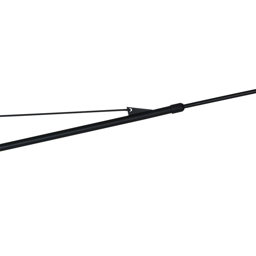 Muurlamp Elegant Classy met rotan en zwarte kap Steinhauer 8712746182446