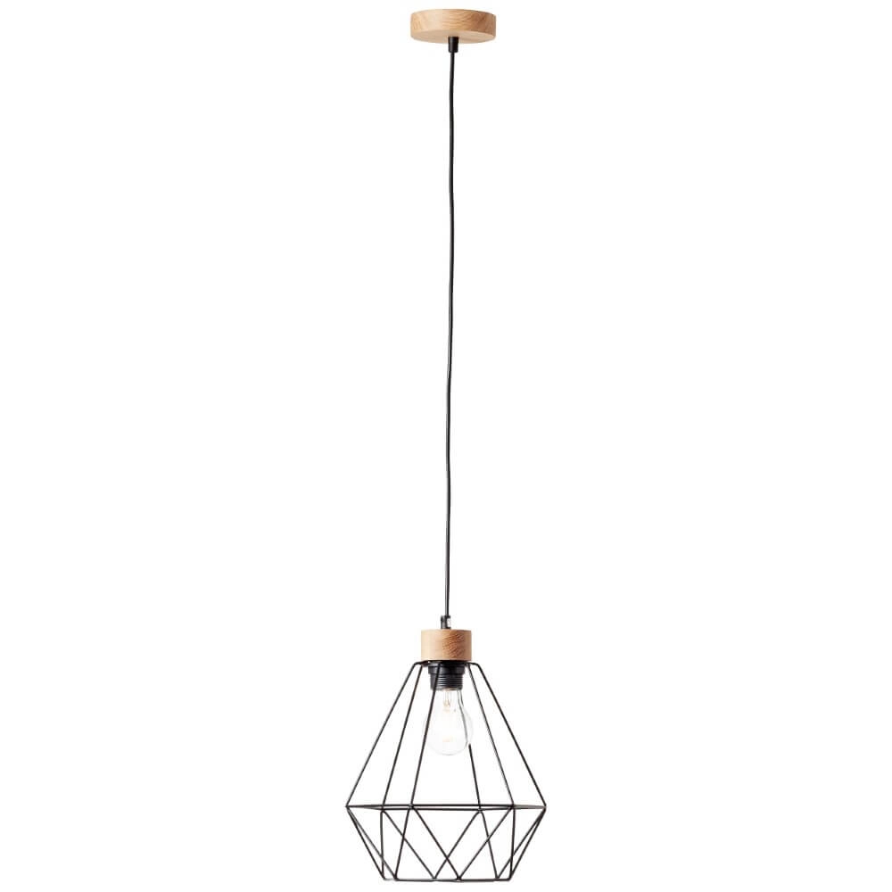 Ø 25cm hanglamp Drewno landelijke Brilliant 4004353396465