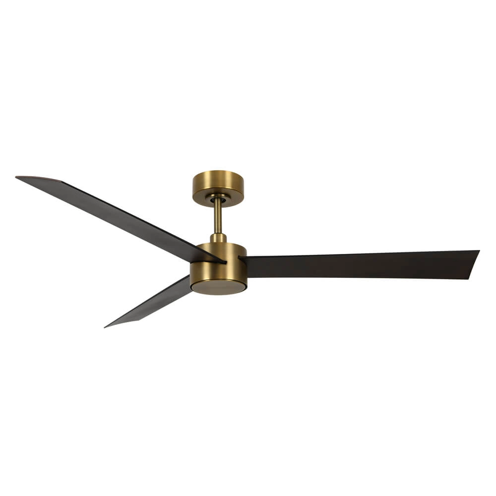 Plafondventilator Climate IV messing met hout Ø132cm Beacon 9333509192787