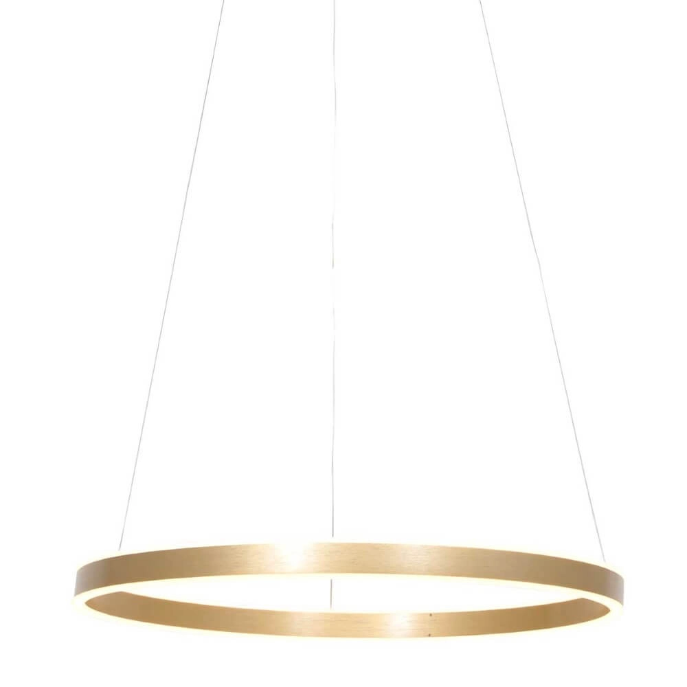 LED hanging lamp Ringlux gold