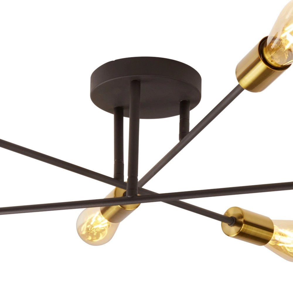 Design plafondlamp Armstrong Spider Searchlight 5053423134307