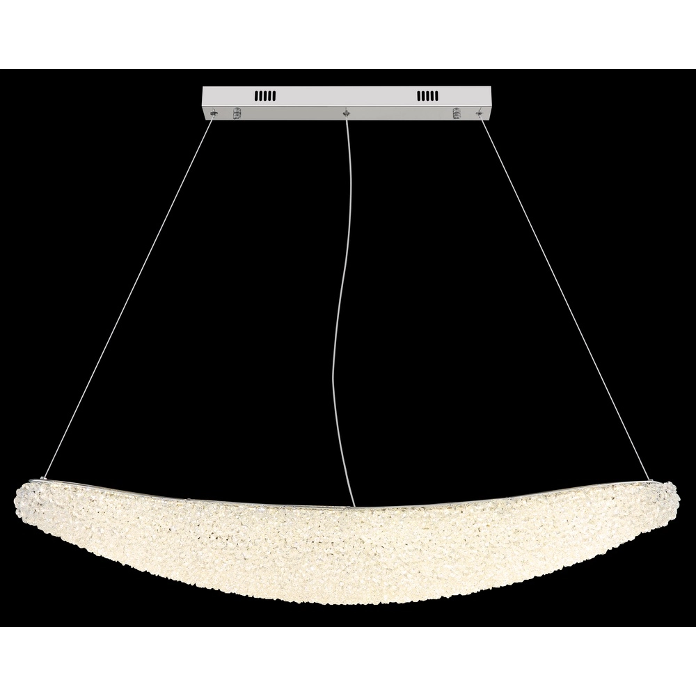 Hanglamp Kristalla chroom Globo 9007371566785
