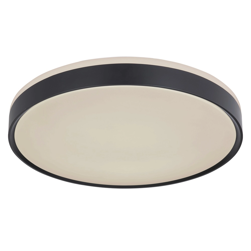 Plafonniere Sonny zwart met wit Ø 40cm Globo 9007371427857