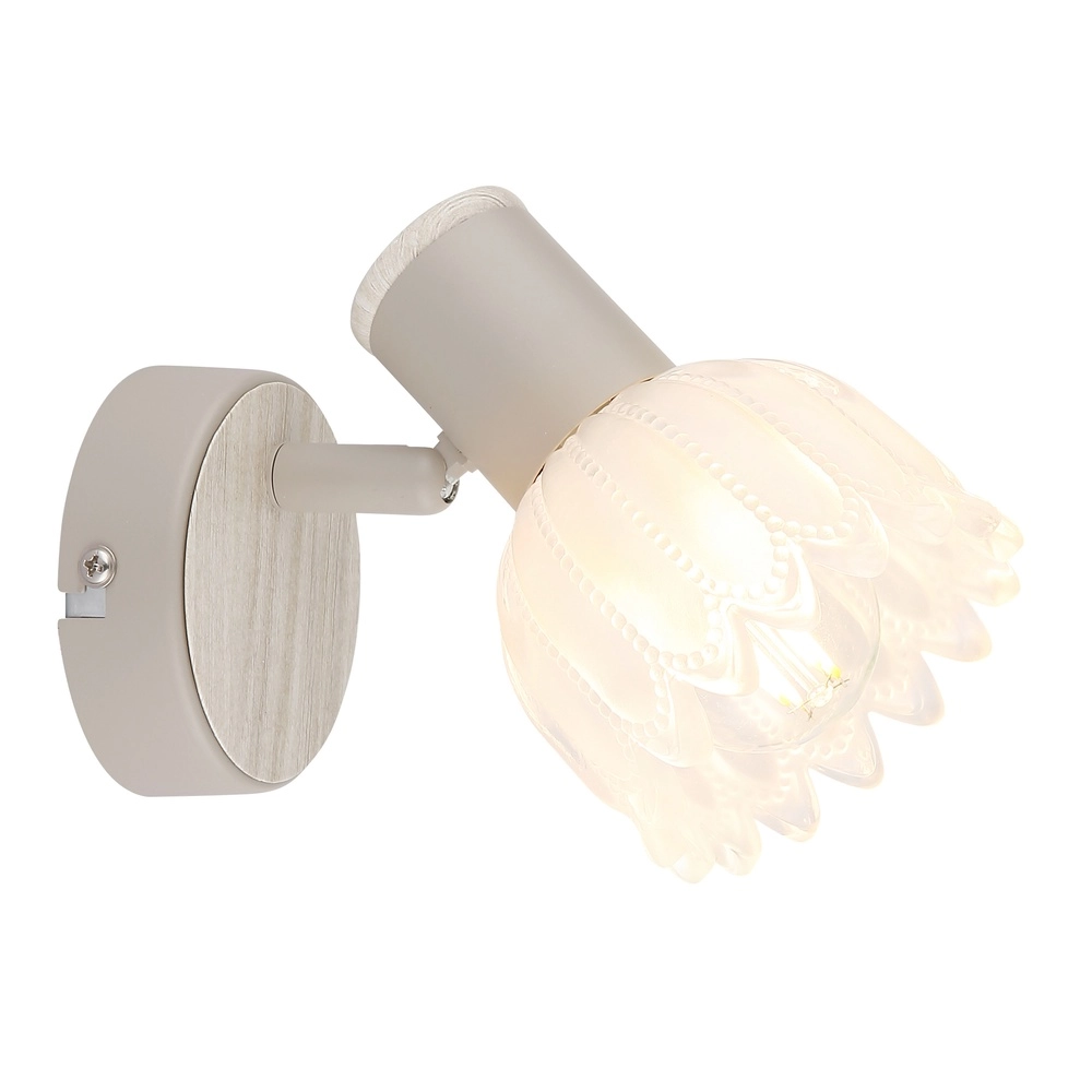 Wandspot Planta zand bruin