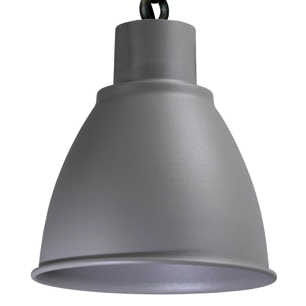 Eetkamerlamp Industria 2x27 2-lichts zwart met betongrijs Masterlight 8718121231457