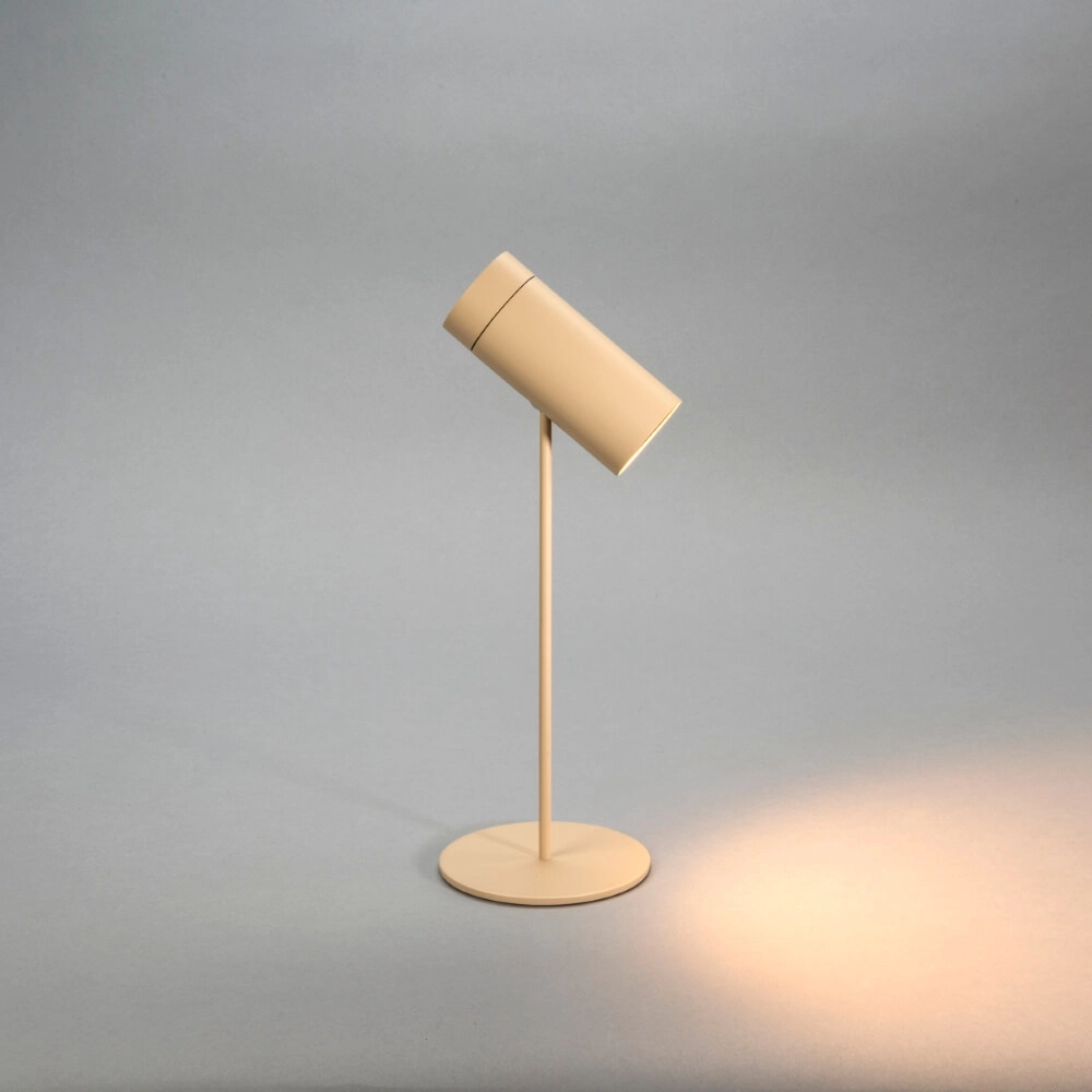Oplaadbare tafellamp Multi zand bruin met magneet KonstSmide 7318307844337