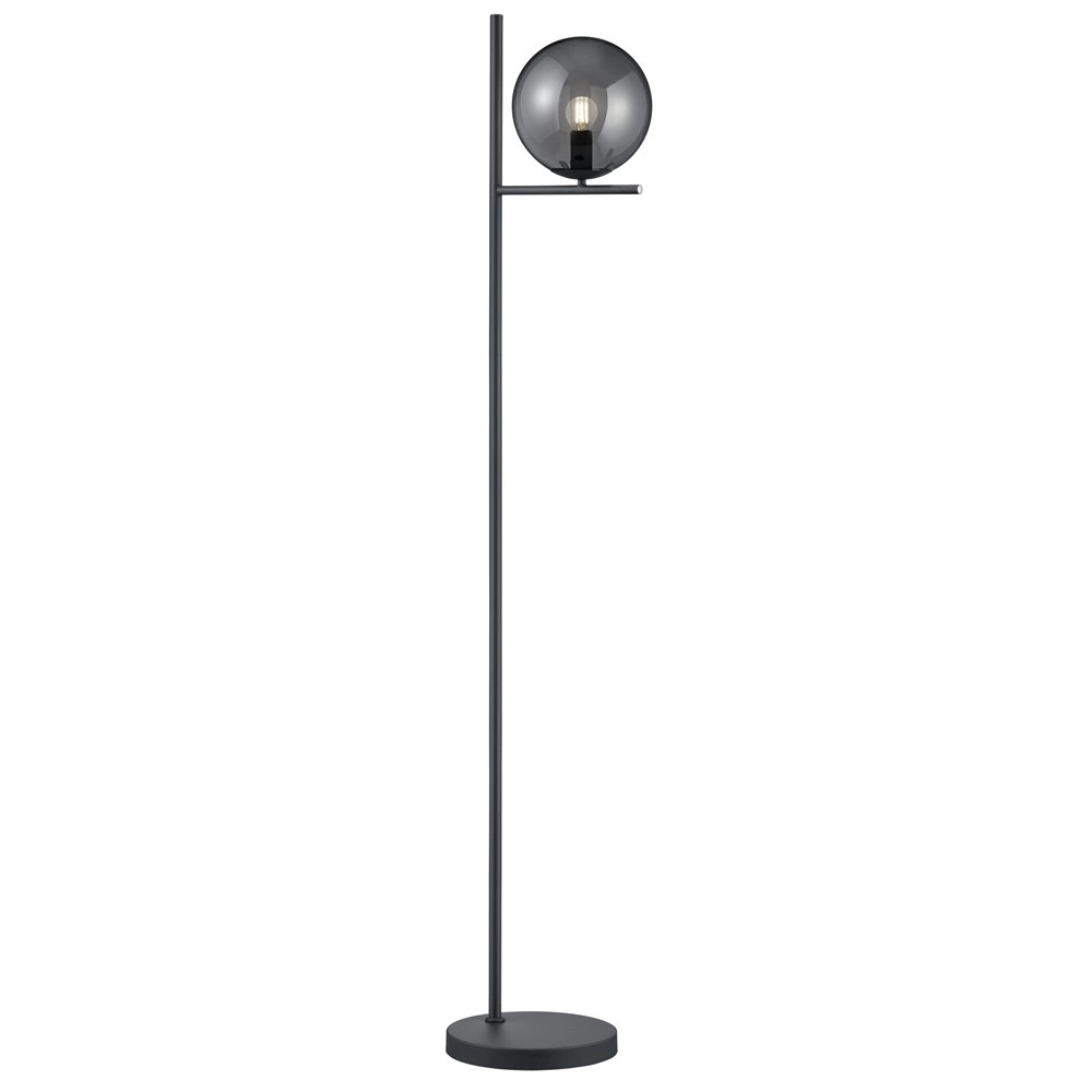 Vloerlamp Pure 150cm met smoke bol