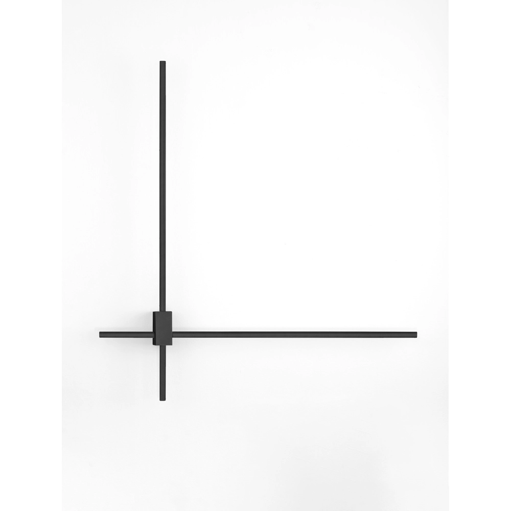 Strakke wandlamp Peak zwart Lyora 5212017473707