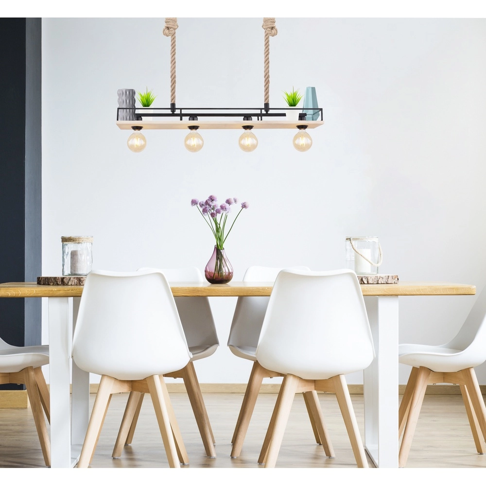 Hanglamp Trixi touw Globo 9007371419609