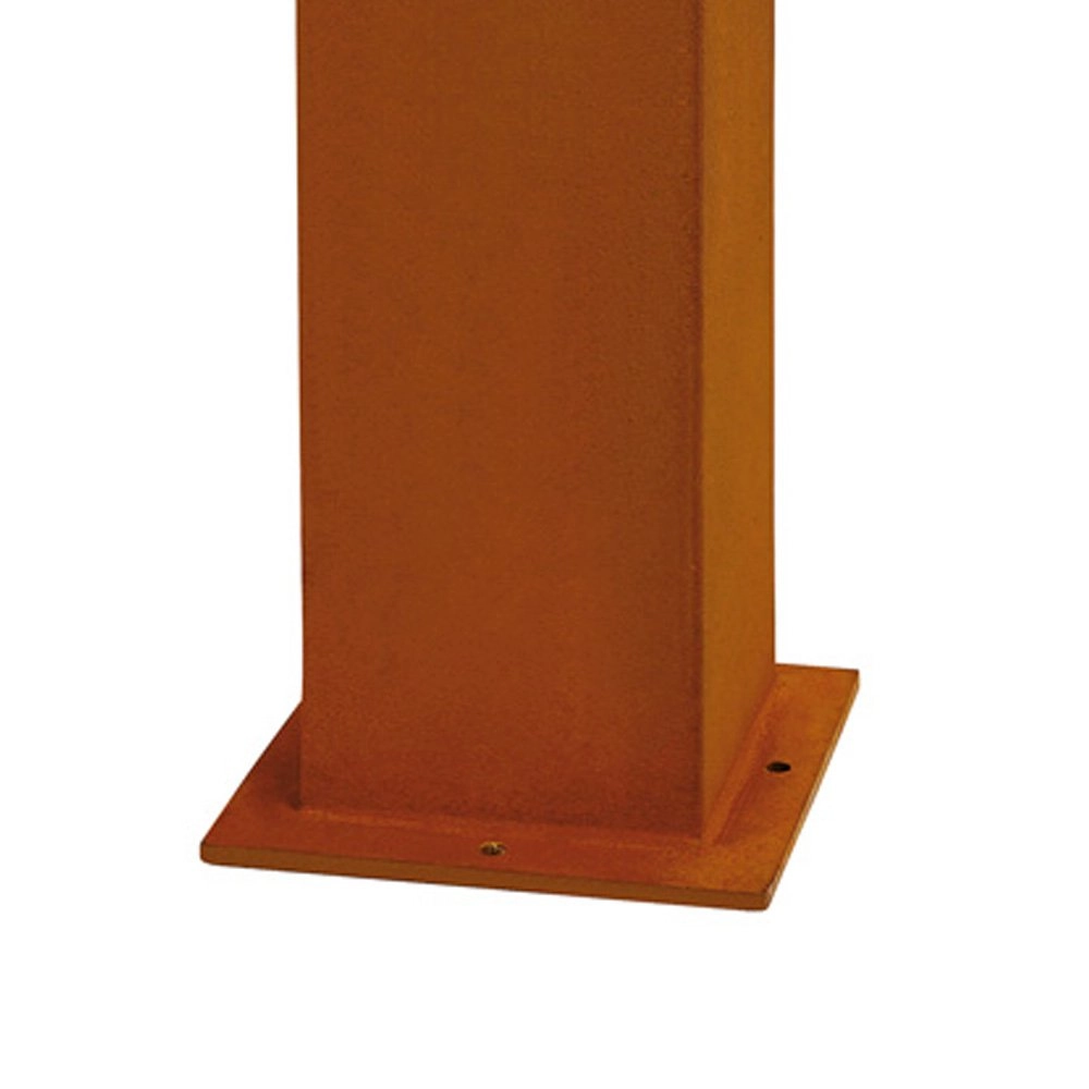 Led terraslamp Rusty 70cm vierkant roestbruin SLV 4024163157506
