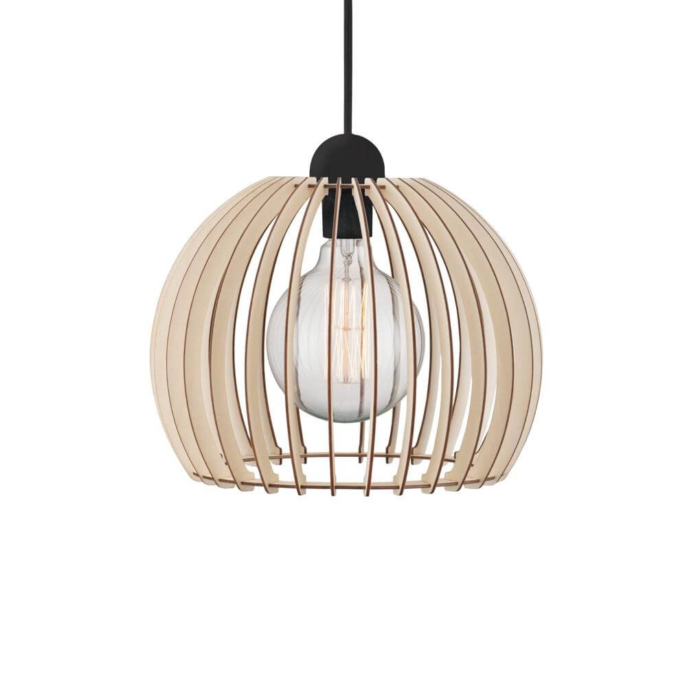 Hanglamp Chino hout Ø 30cm Nordlux 5701581346383