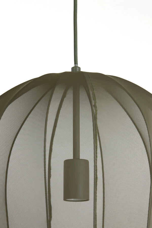 Groene hanglamp Plumeria Ø 42cm Light & Living 8717807651459