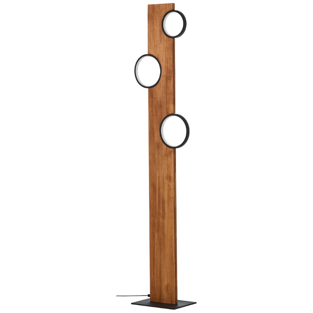 Vloerlamp Cheesy hout Brilliant 4004353429613
