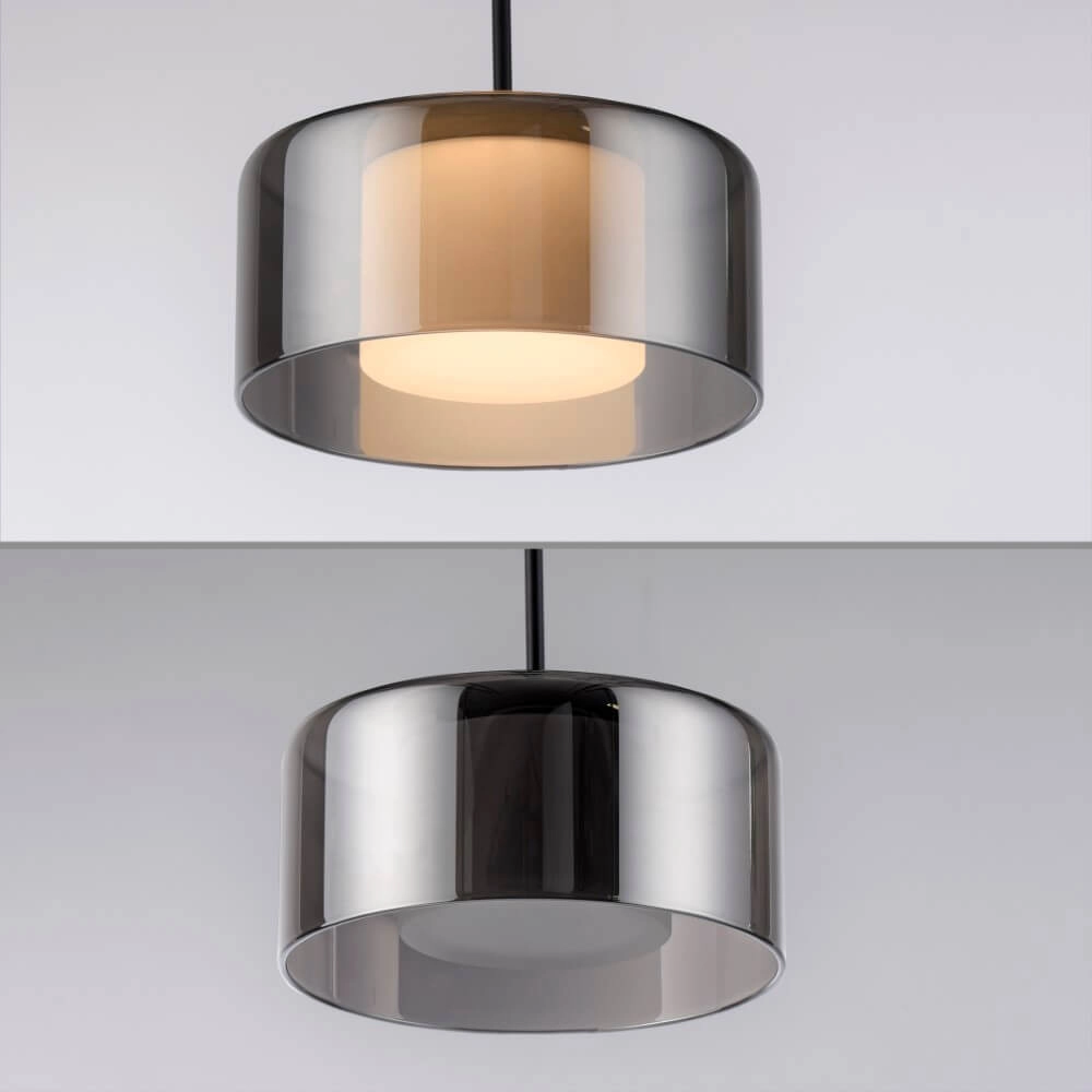 5-lichts hanglamp Rika zwart Paul Neuhaus 4012248383100