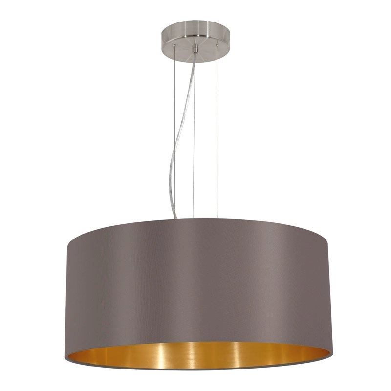 Hanglamp Maserlo Bruin/Goud