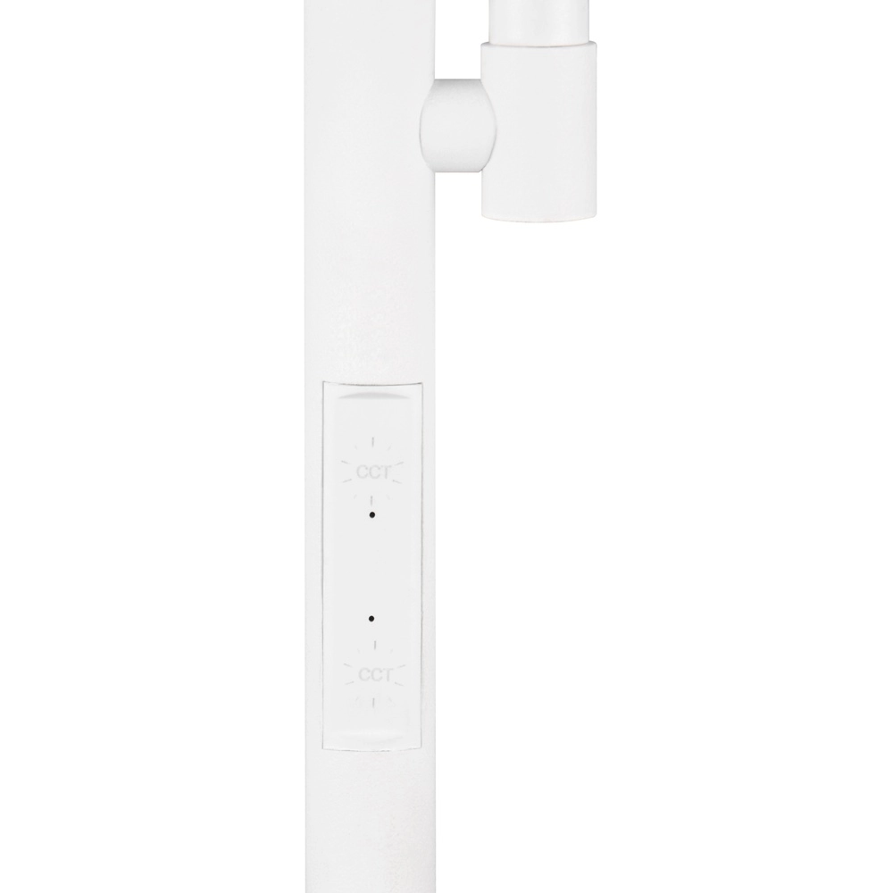 Vloerlamp Specter wit met leeslamp Trio 4017807612301