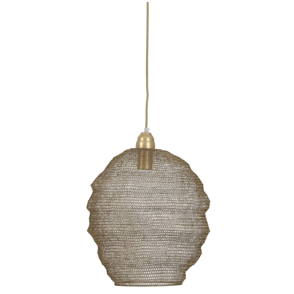 Gaas hanglamp Nina Ø 38cm - antiek brons