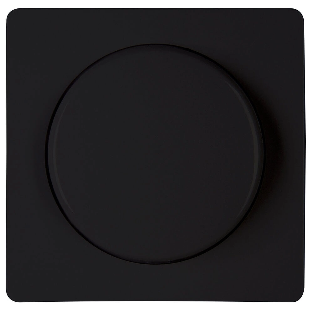 Afdekking dimmer Paris zwart