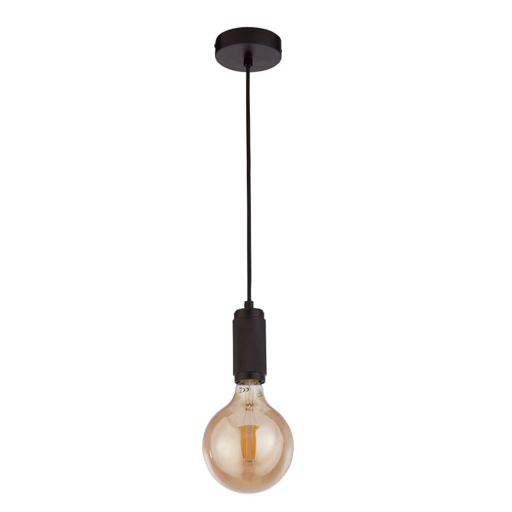 1-lichts hanglamp Suspension zwart