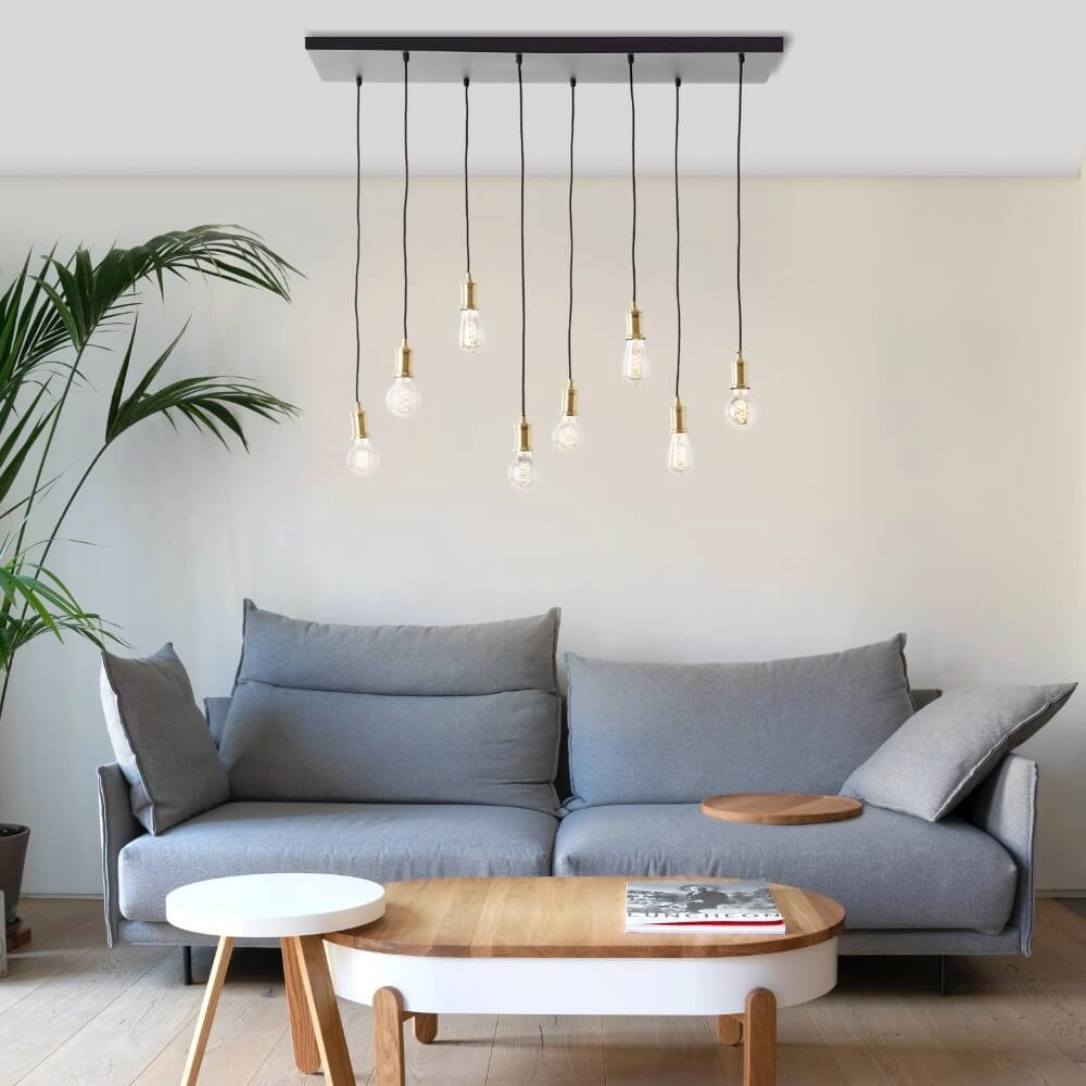 Hanglamp Darcia met 8 pendels Brilliant 4004353411700