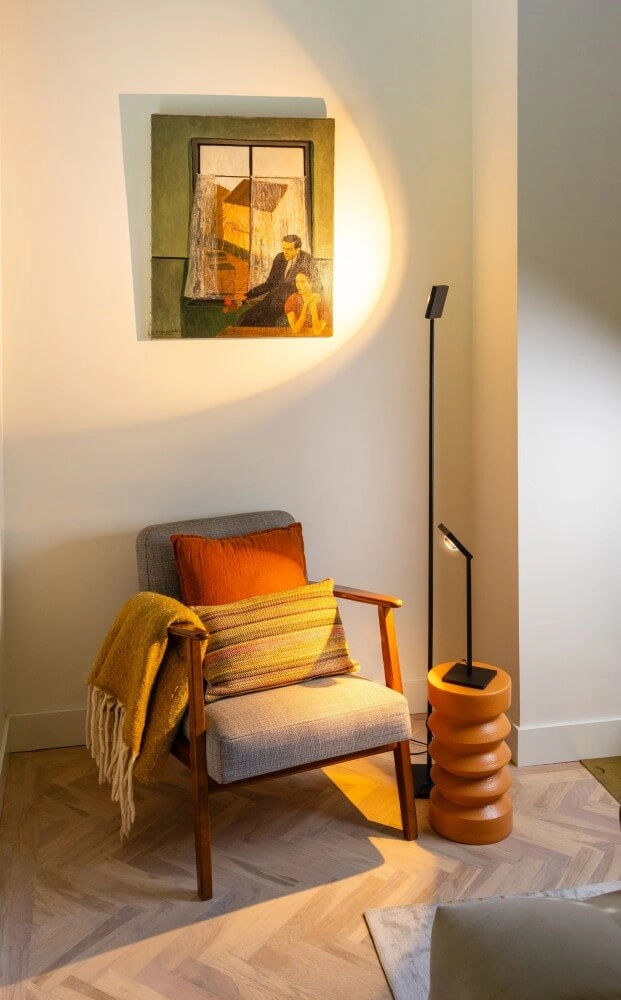Strakke tafellamp Jake design zwart ETH 8720195306931
