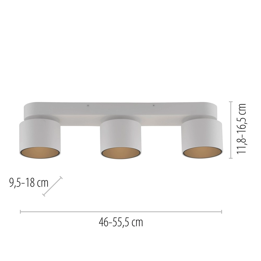 3L Led opbouwspot Pure Cup snow white Paul Neuhaus 4012248395608