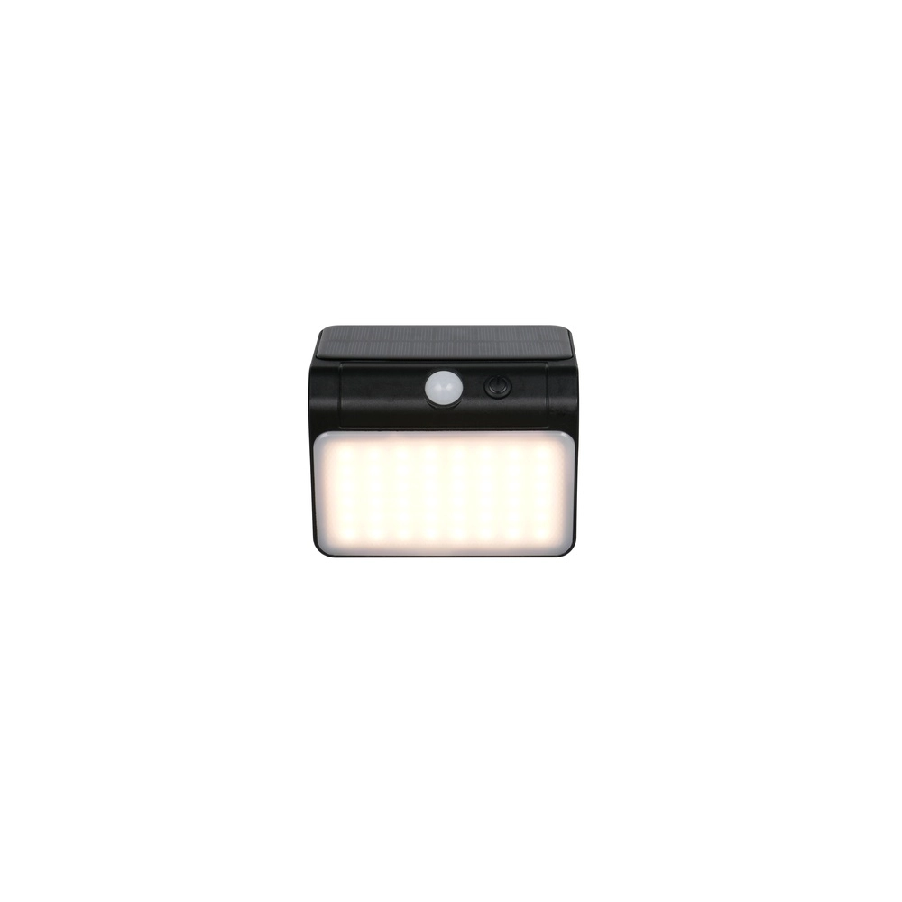 Solar wandlamp Olinda zwart Trio 4017807647945