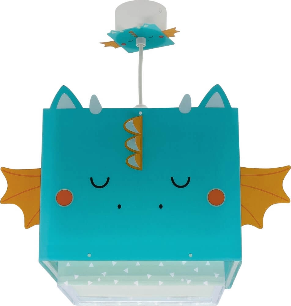 Design hanglamp Little Dragon blauw met wit Dalber 8420406002941