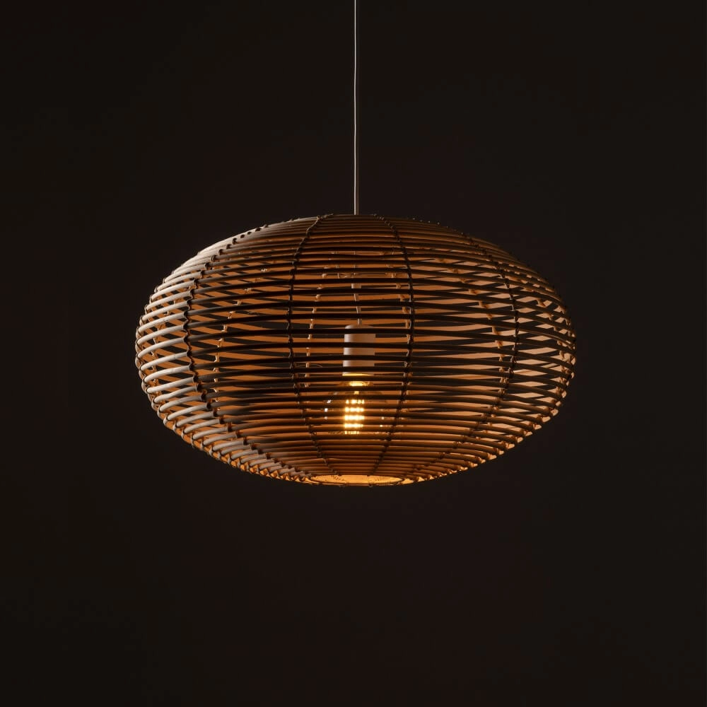 Natuurlijke hanglamp Rattan M Ø 60cm Lyora 5903139111546