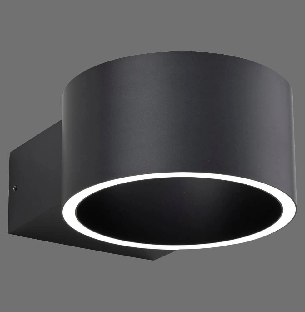 Wandlamp Pure Clipse grijs 19,7cm Paul Neuhaus 4012248384077