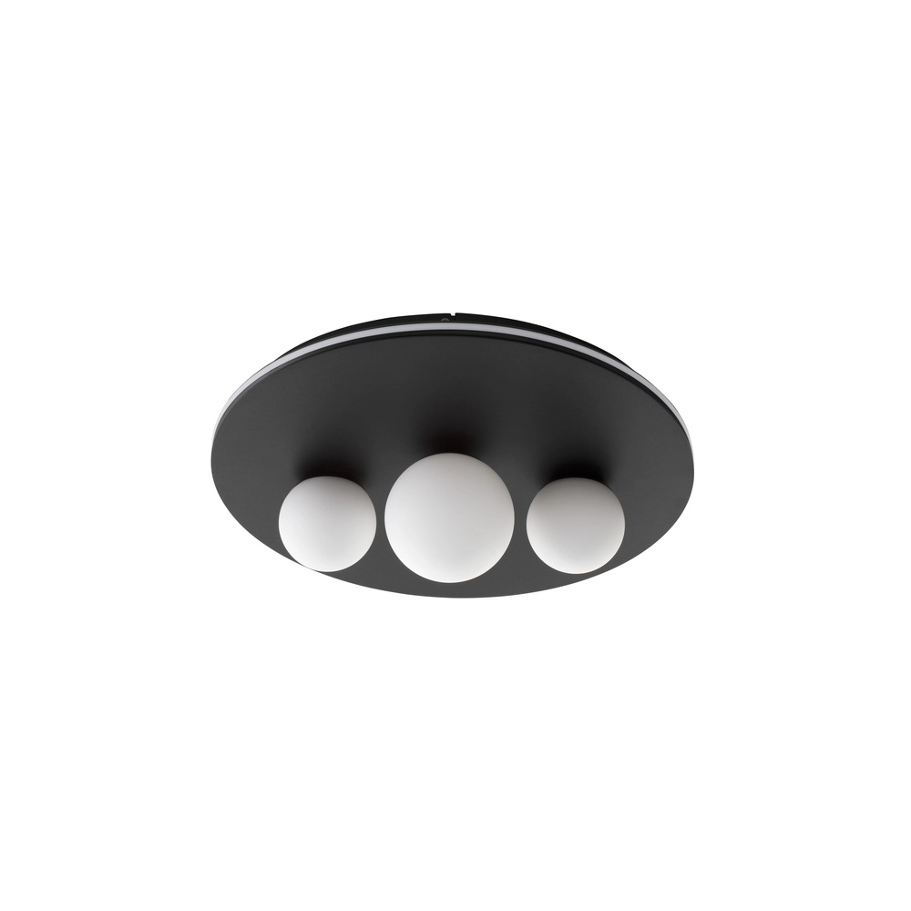 Design plafondlamp Velna zwart Ø 49,5cm Lyora 5212017440235