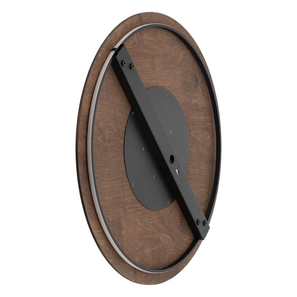 Wandlamp Ring Timber XXL LED hout Lyora 5903139111782