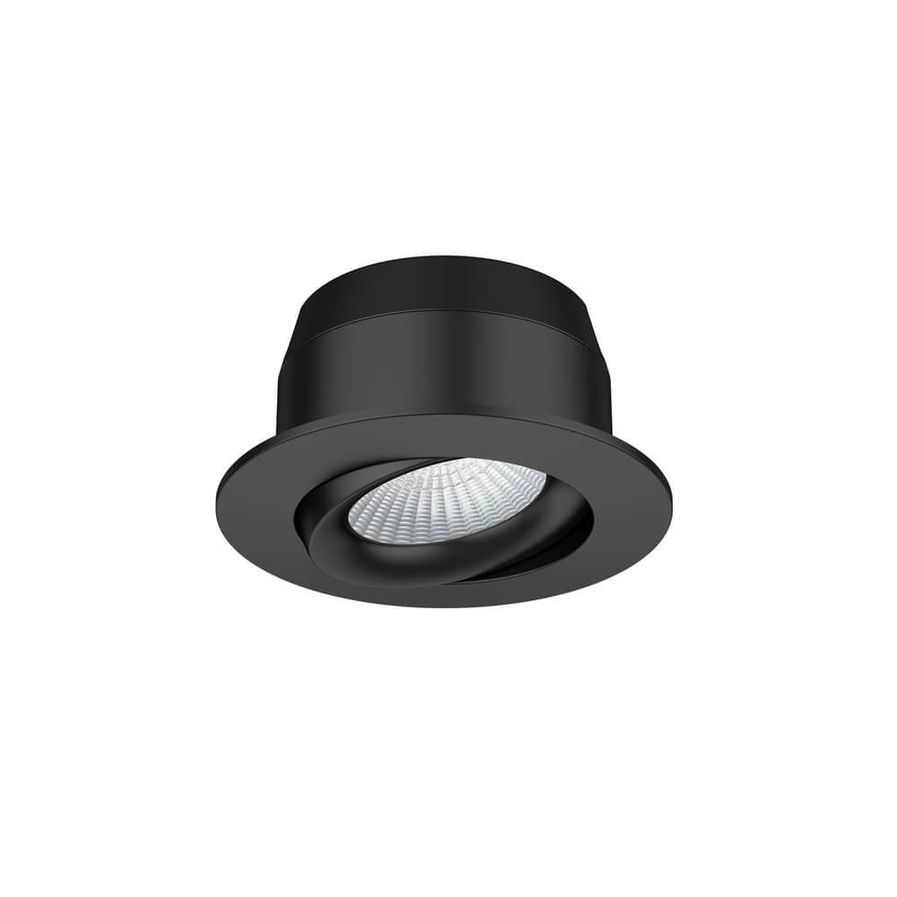 Led inbouwspot Tevo zwart - 3000K Lyora 4255805301616
