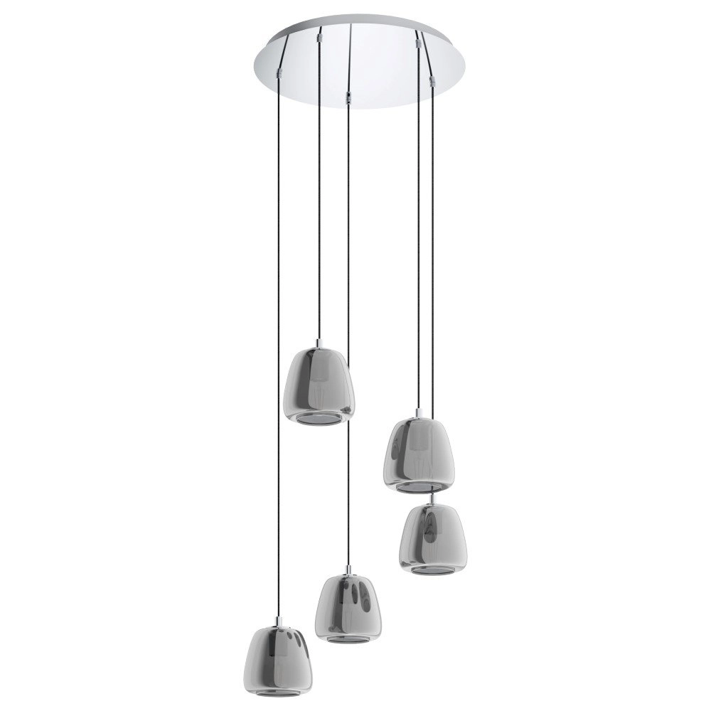 Vide hanglamp Albarino 5-lichts
