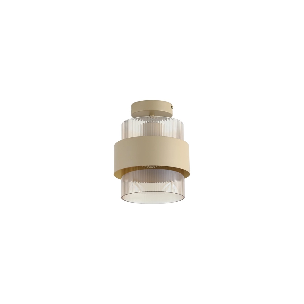 Hanglamp Royal 1-lichts zand bruin Searchlight 5053423296777
