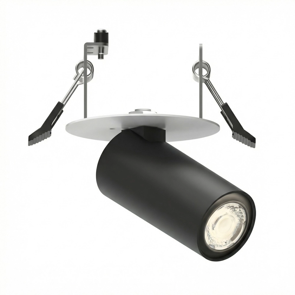 Inbouw spot Tevo Mini wit met zwart