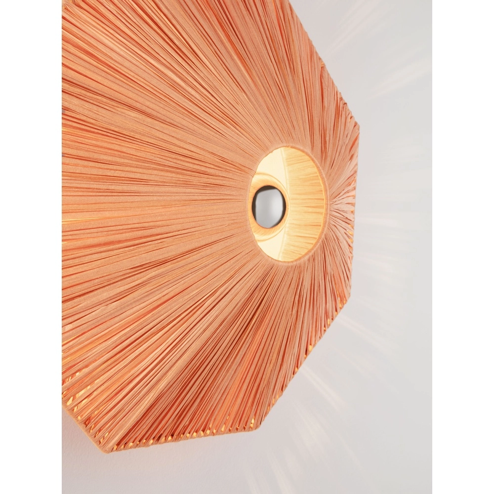 Wandlamp Elvio terracotta Ø 45cm Lyora 5212017493903
