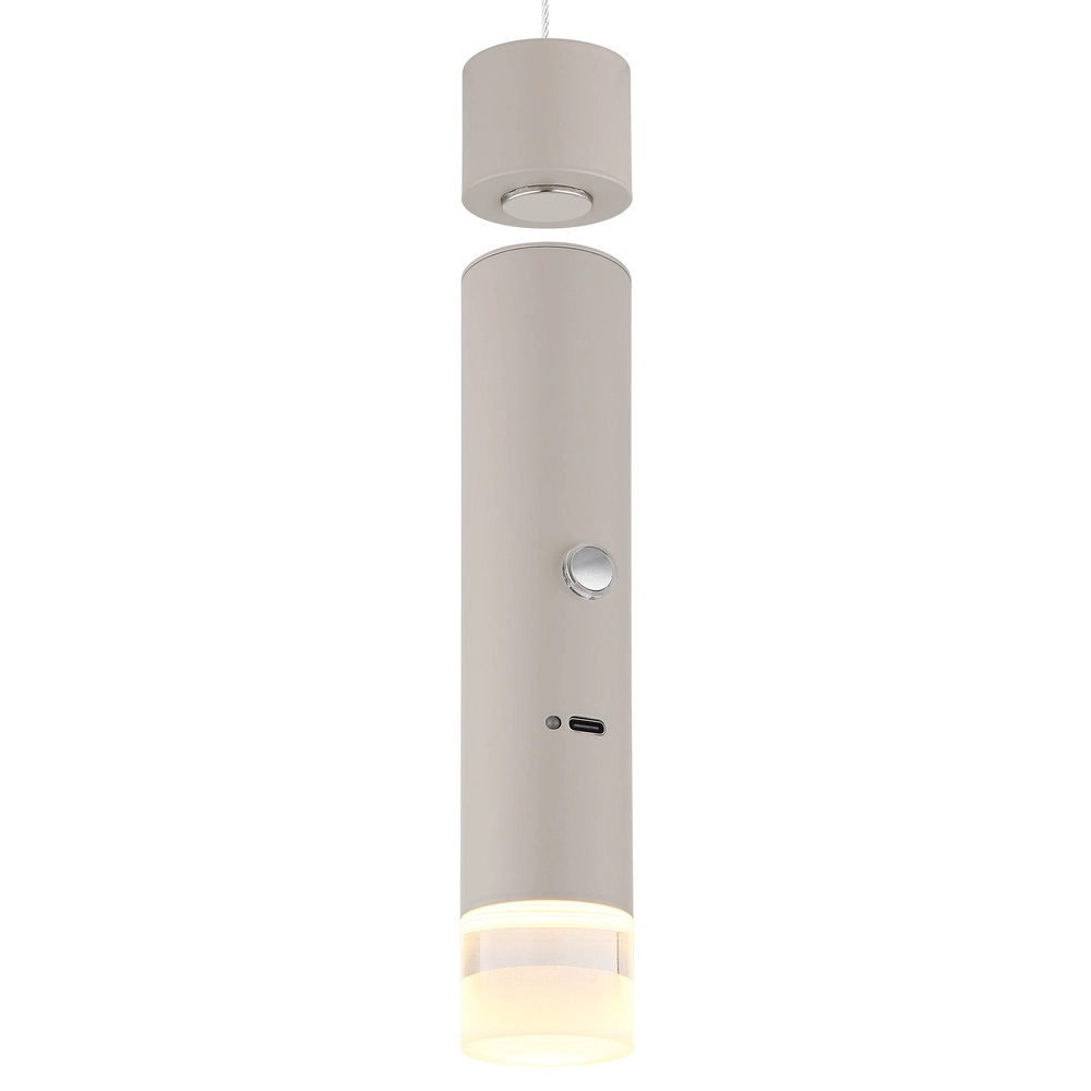 Moderne hanglamp Pelo zand bruin Globo 9007371578344