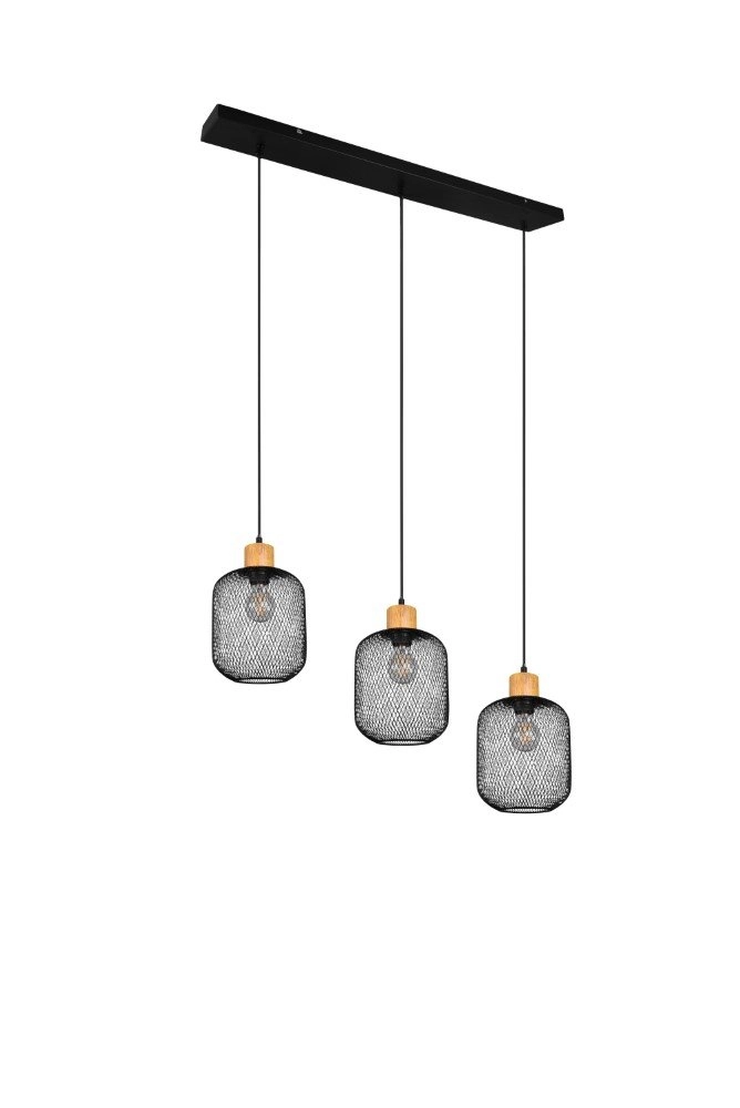 Hanglamp Calimero Landelijk Trio 4017807489507