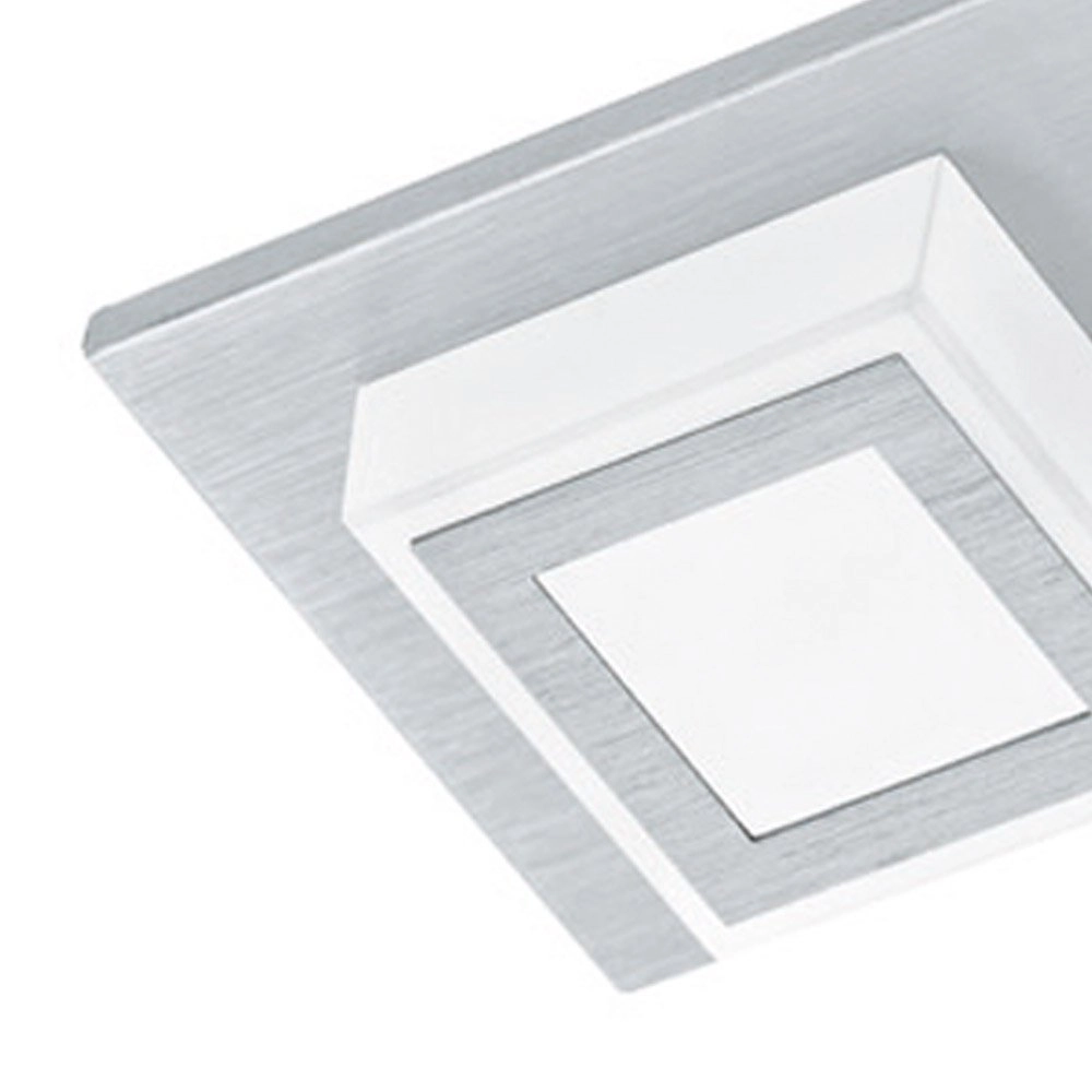 Led plafondlamp Masiano 2-lichts metaalgrijs Eglo 9002759945060