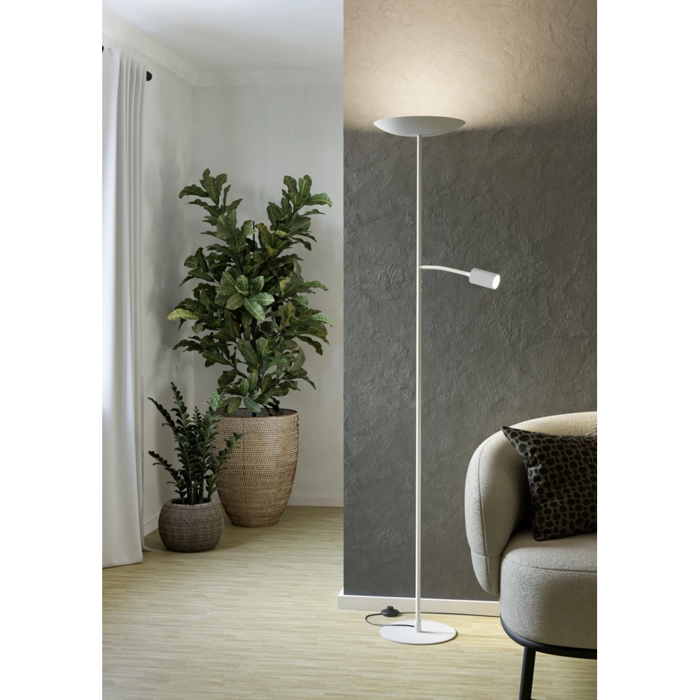 Vloerlamp Conivarino wit Eglo 9008606356584