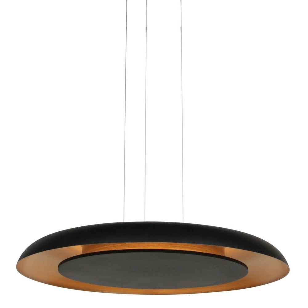 Hanglamp Golden Veil zwart Ø 60cm