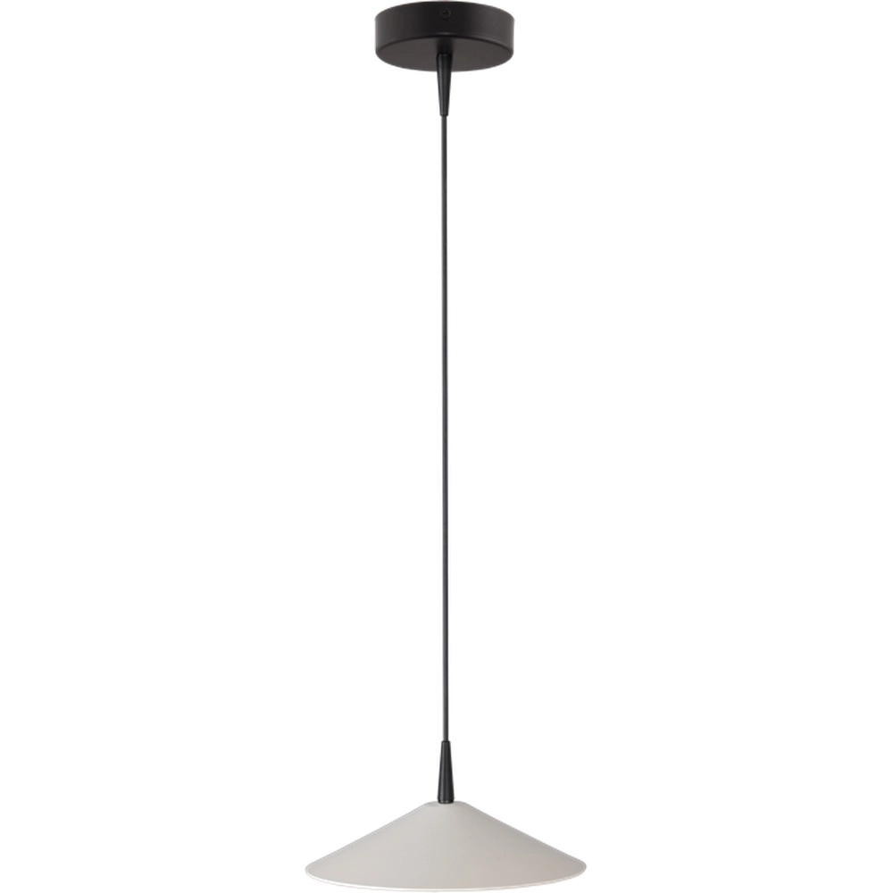 Design hanglamp Ceppo zwart met wit Ø 22cm